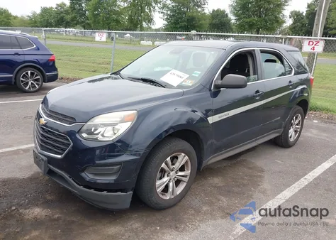 2017 Chevrolet Equinox Ls from USA, damaged, VIN 2GNALBEK3H1557333
